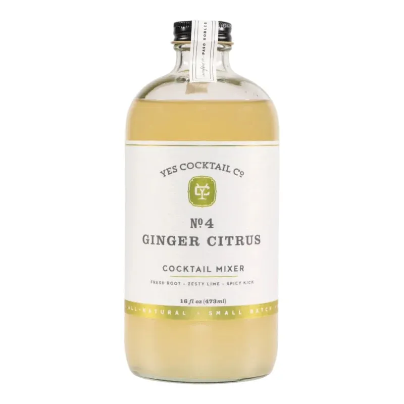 Ginger Citrus Cocktail Mixer | Yes Cocktail Co.