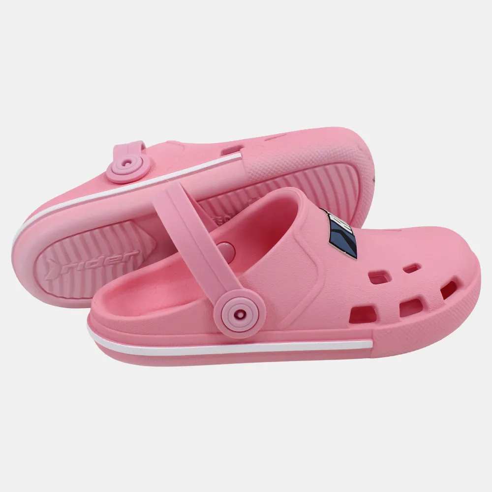 Girls Rubber Clogs Slippers – Pink