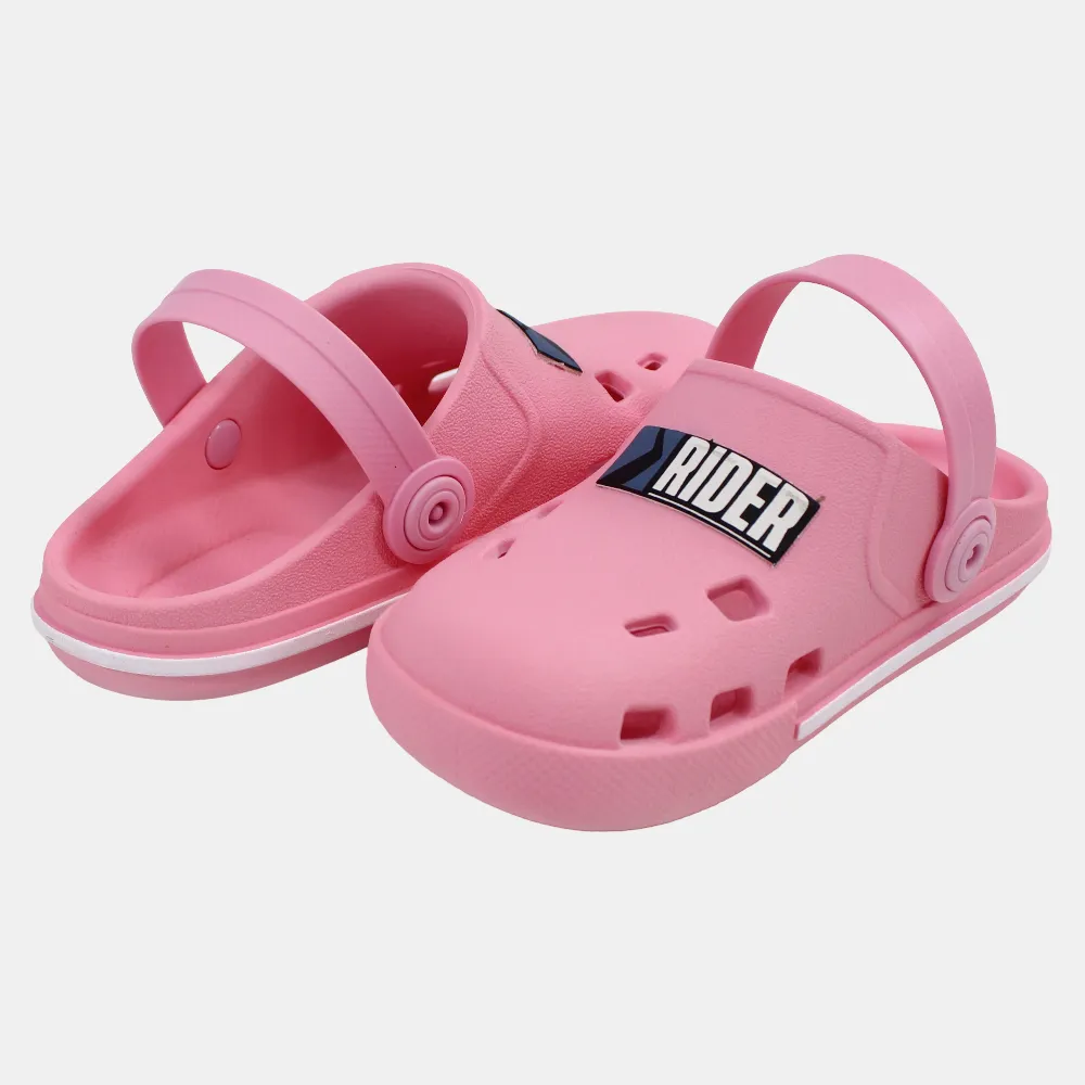 Girls Rubber Clogs Slippers – Pink