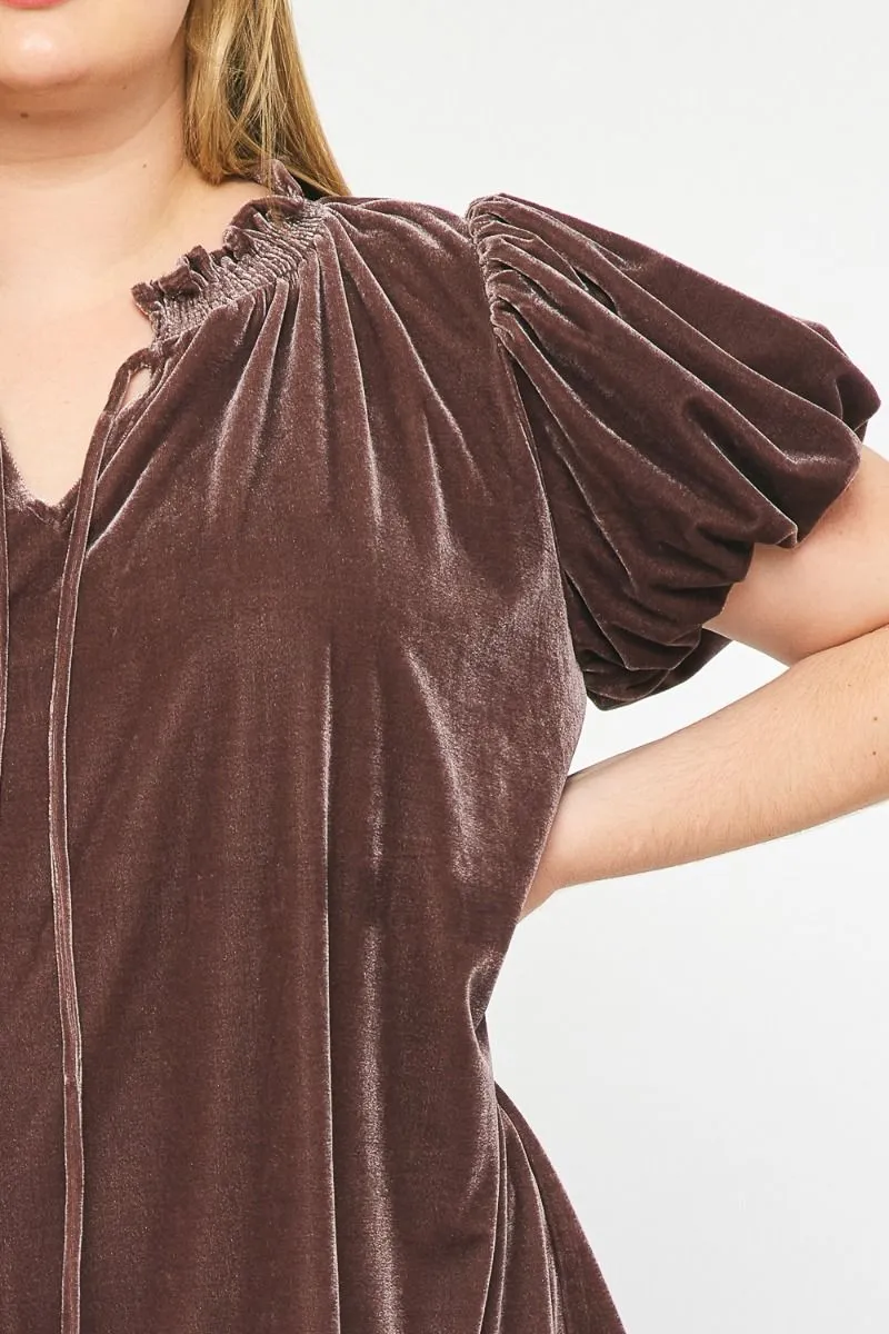 Giselle Velvet Top