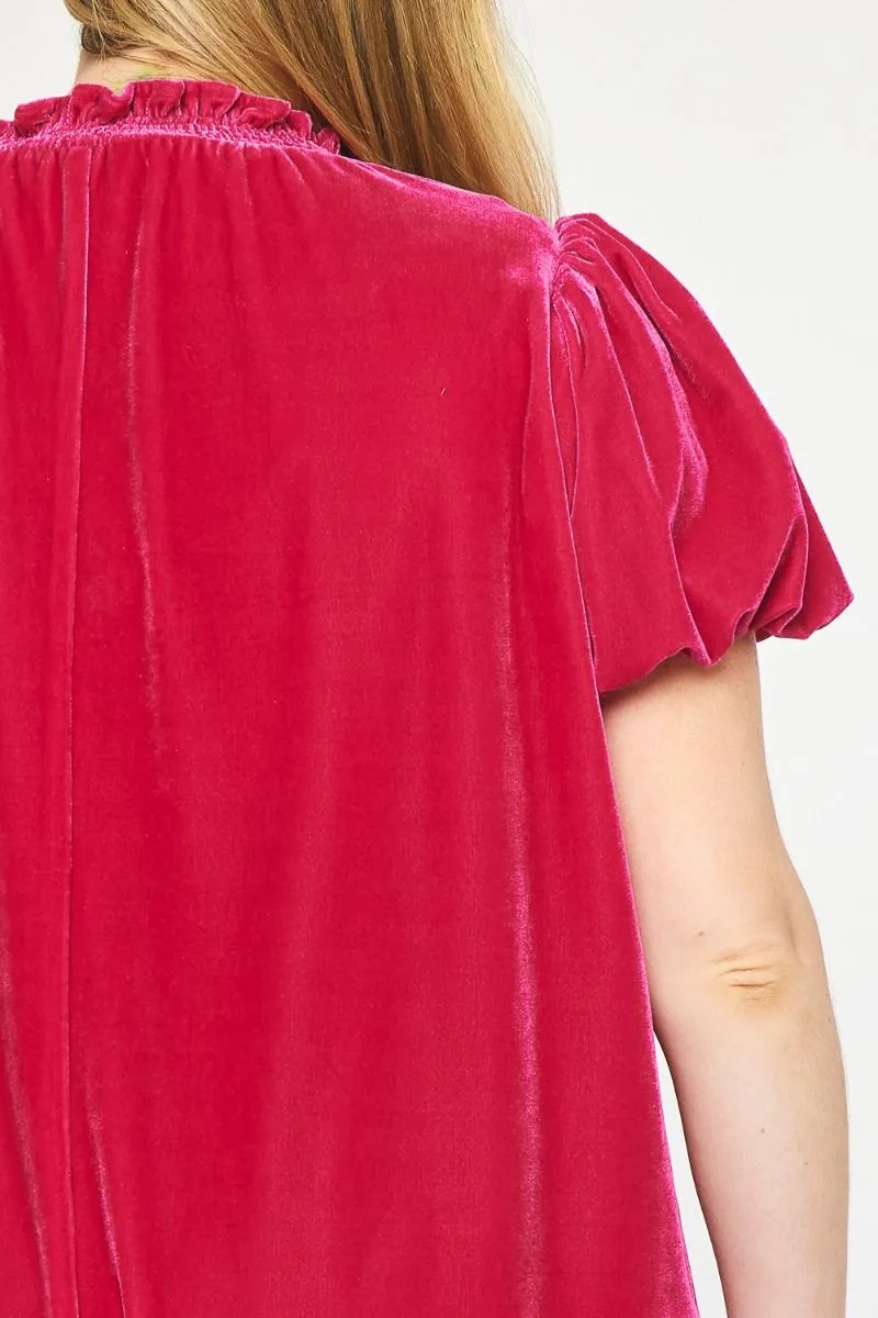 Giselle Velvet Top