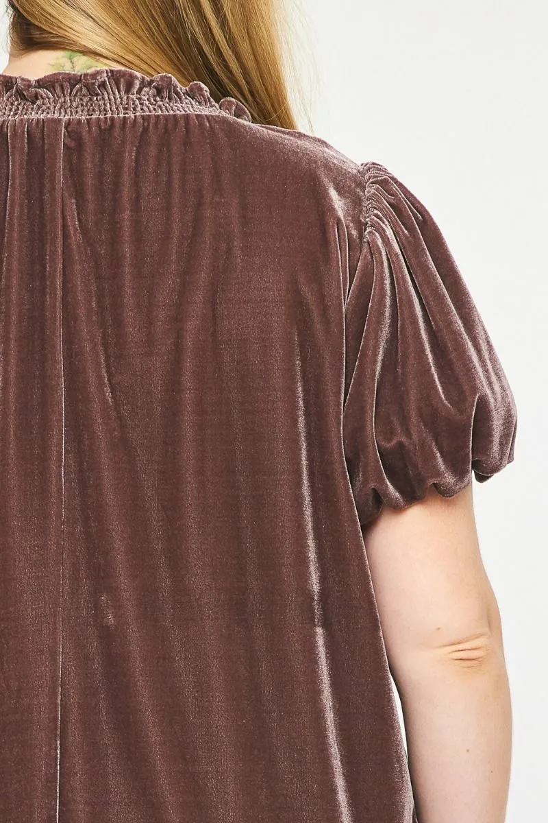 Giselle Velvet Top