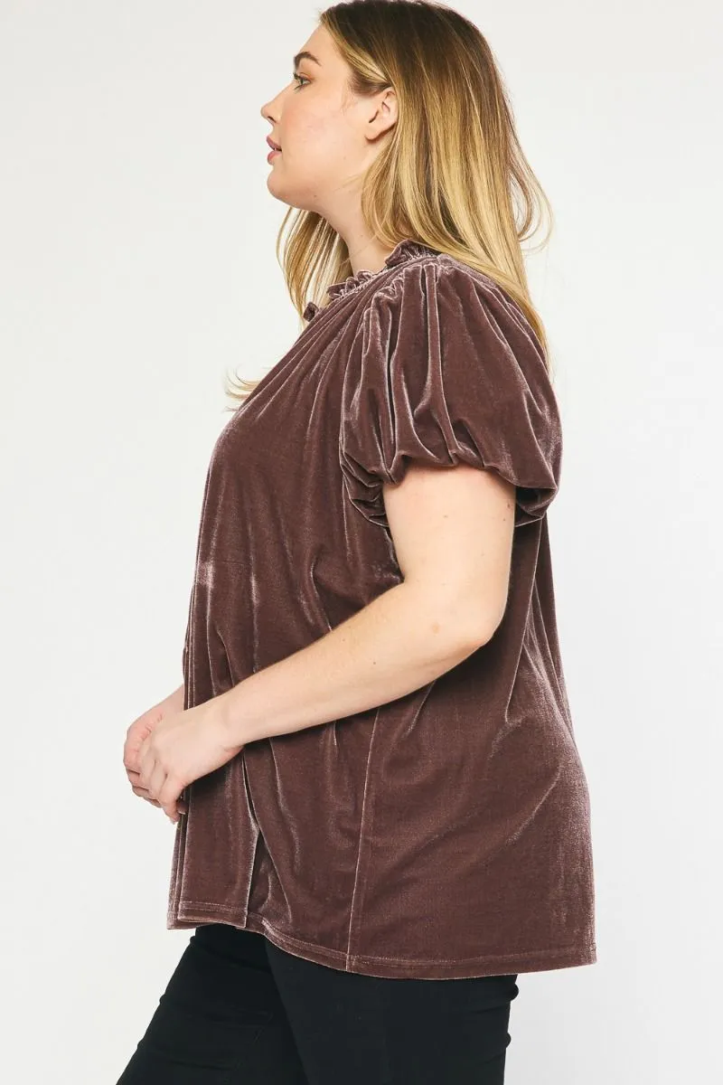 Giselle Velvet Top
