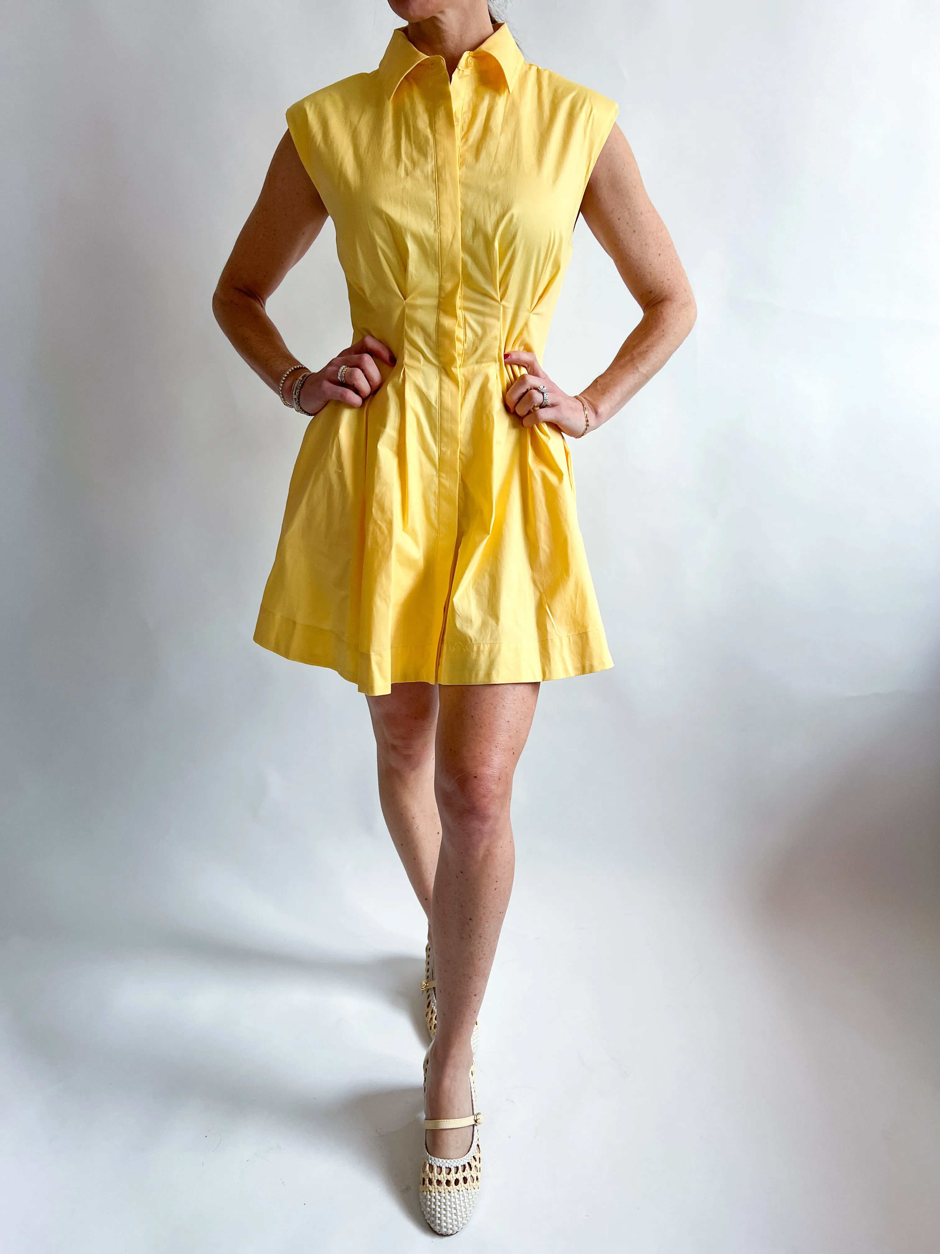 Golden Glow Maisha Dress