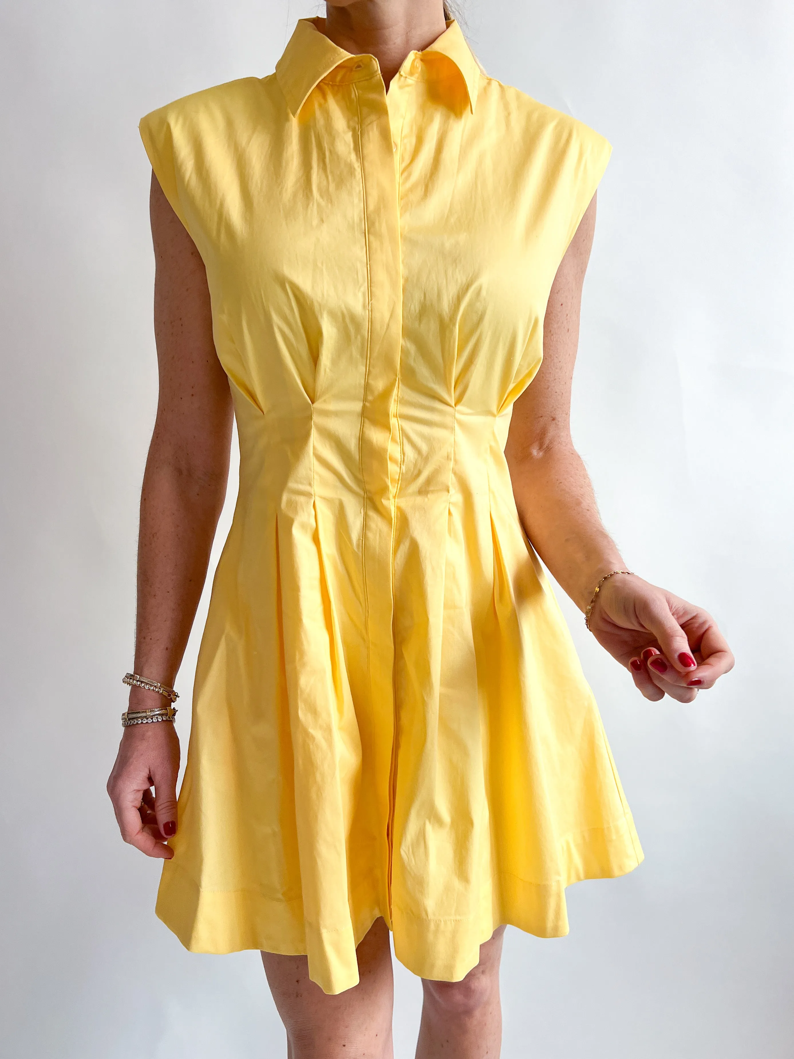 Golden Glow Maisha Dress