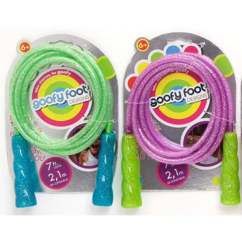 Goofy Foot Light Up Glitter Jump Rope