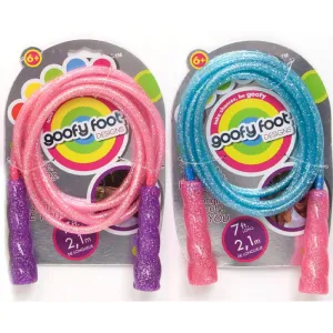 Goofy Foot Light Up Glitter Jump Rope