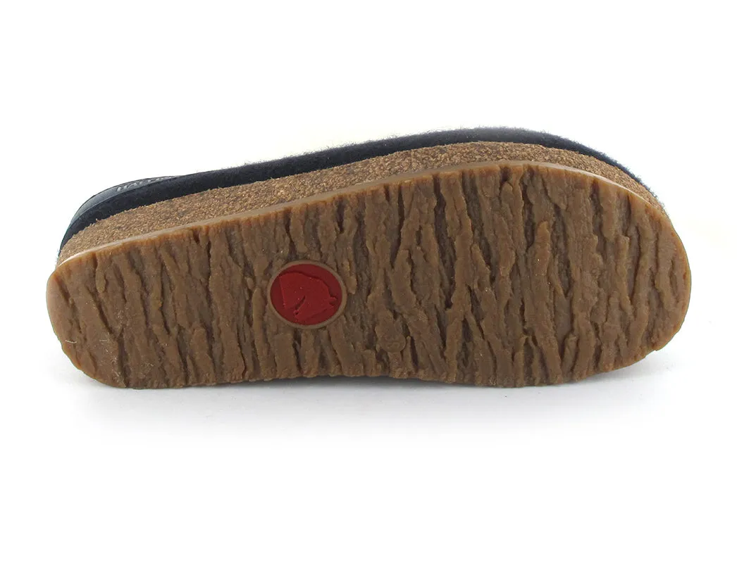HAFLINGER GZ Torben Slippers with Arch Support, dark blue