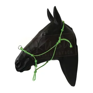 Halter - 5 Nose Knots, 4 Chin Knots, 5 Poll Knots and 1 Ring