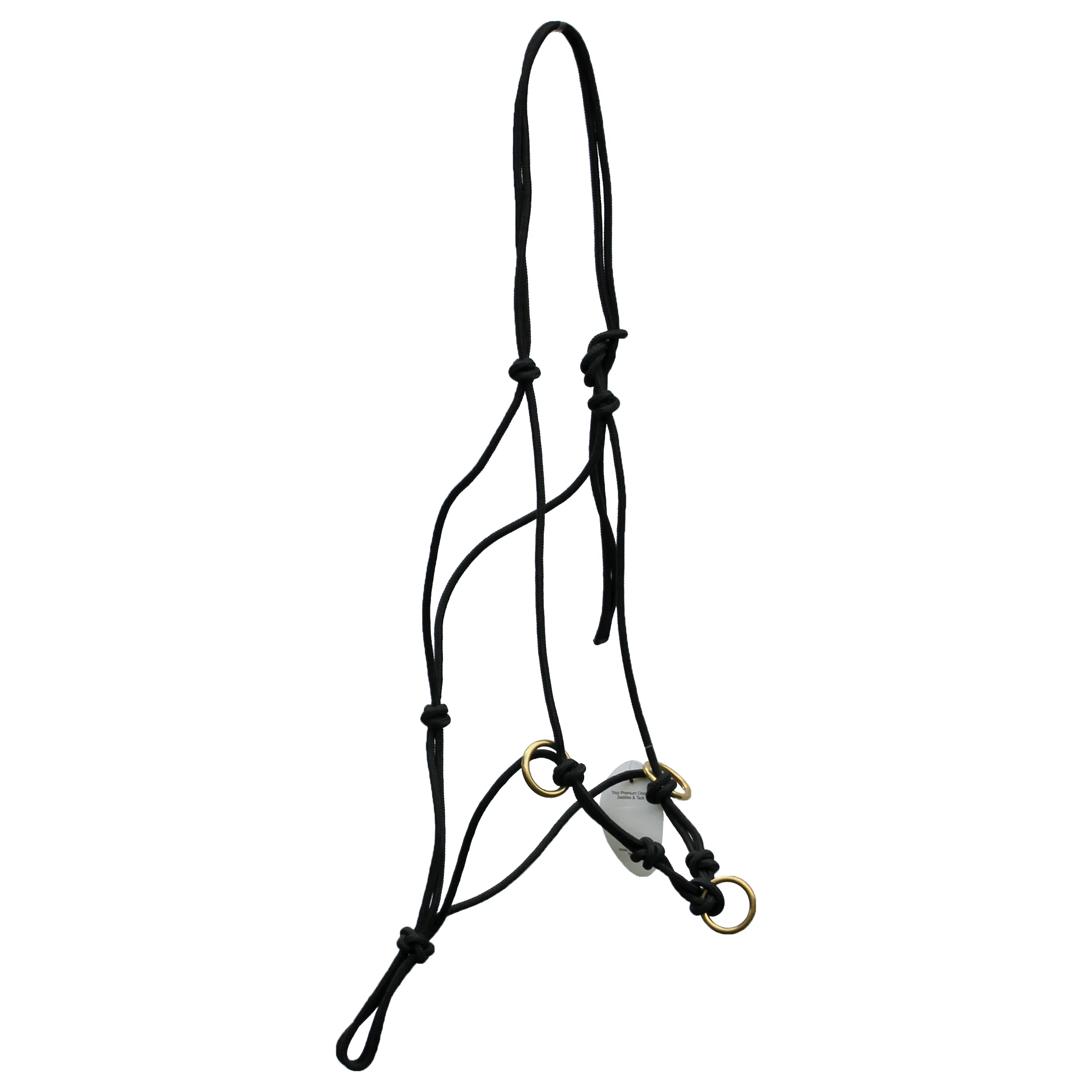Halter - 5 Nose Knots and 3 Rings