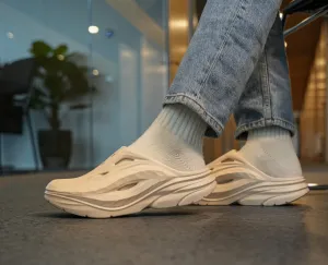 Hoka U ORA RECOVERY MULE Vanilla / Vanilla