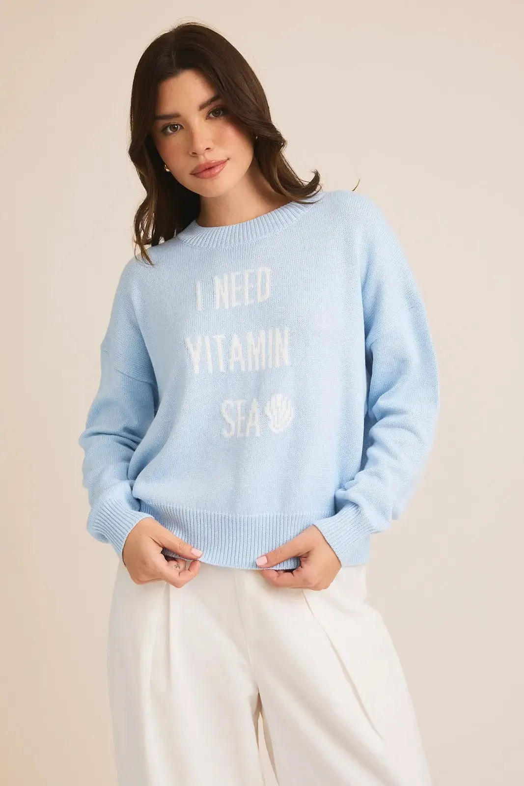 I NEED VITAMIN SEA SWEATER