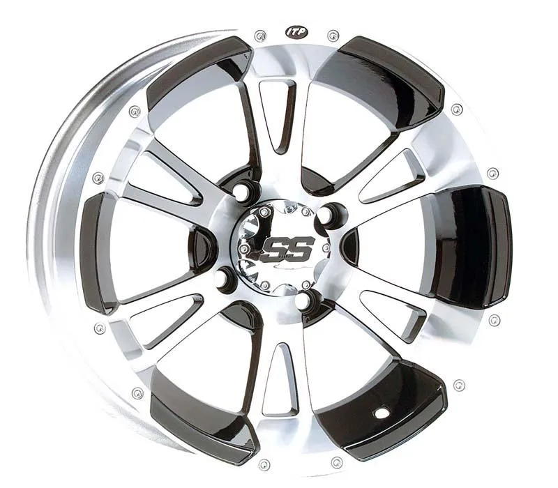 ITP SS108 Alloy 14x8 4/137 3 5 Rear Rim Machined