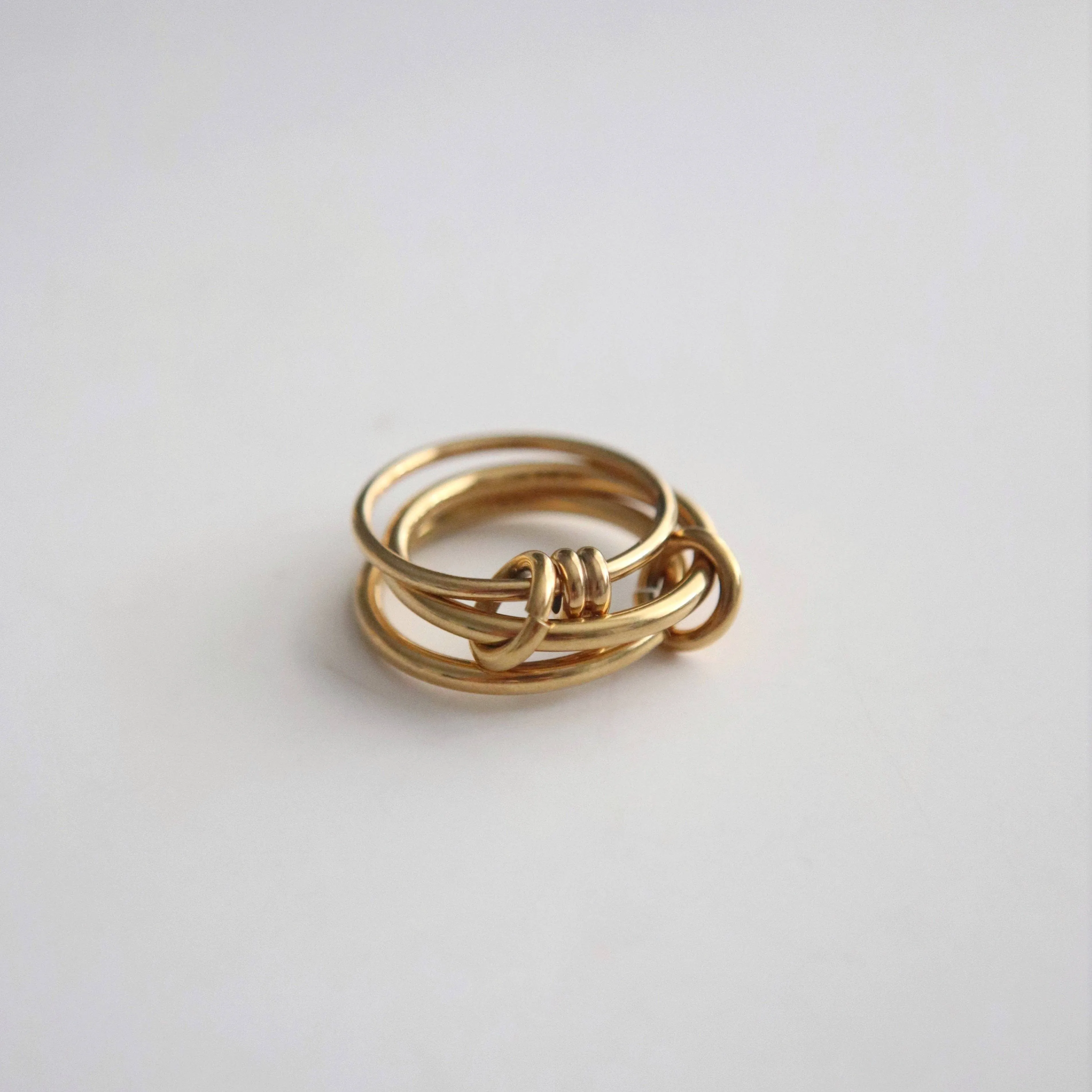 JESSA Jewelry - Avery Stacked Ring | Interlocking Ring: 8
