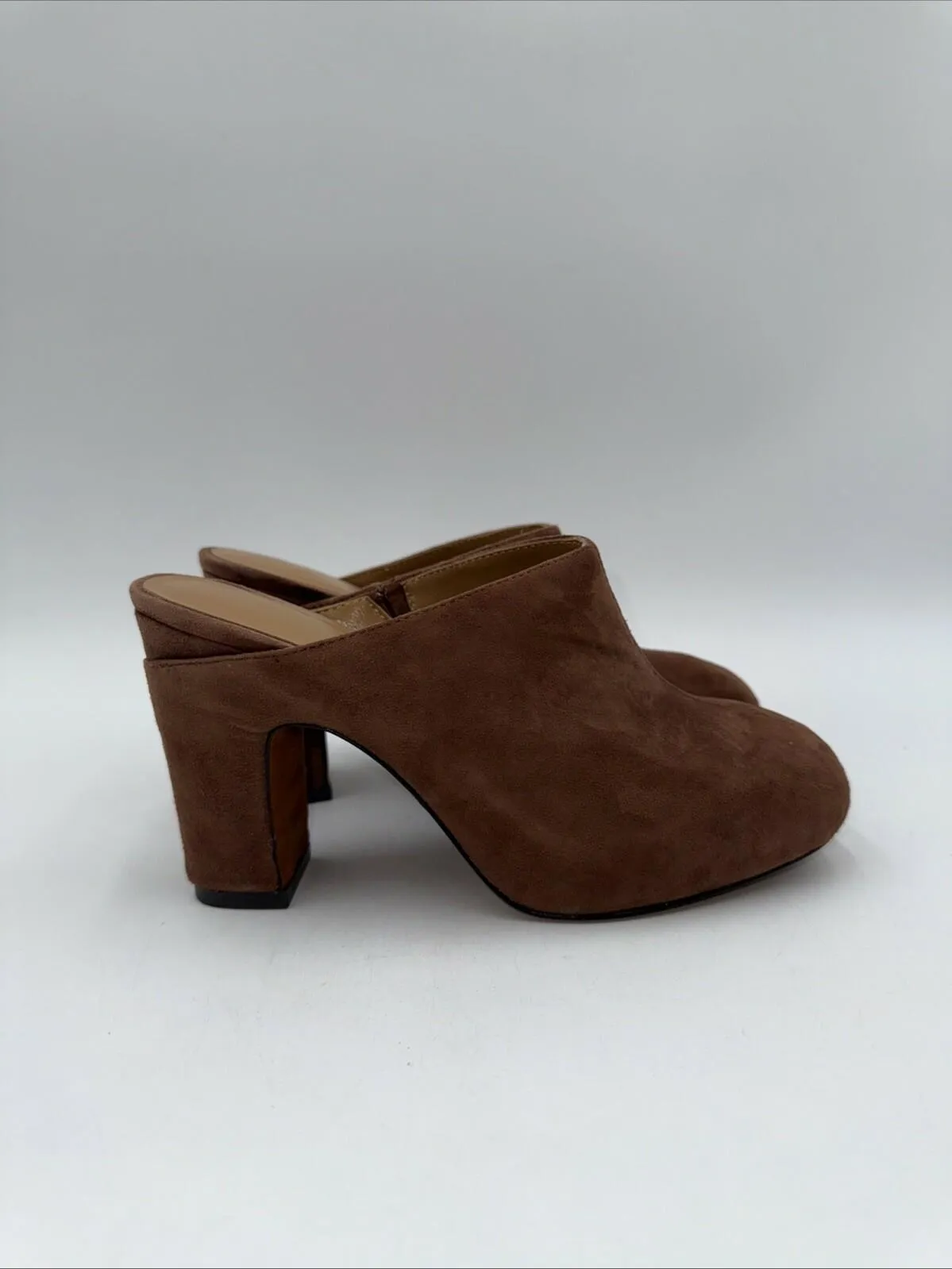 Joie Womens Janet Clog Brown Suede Size 6 M - Very Good