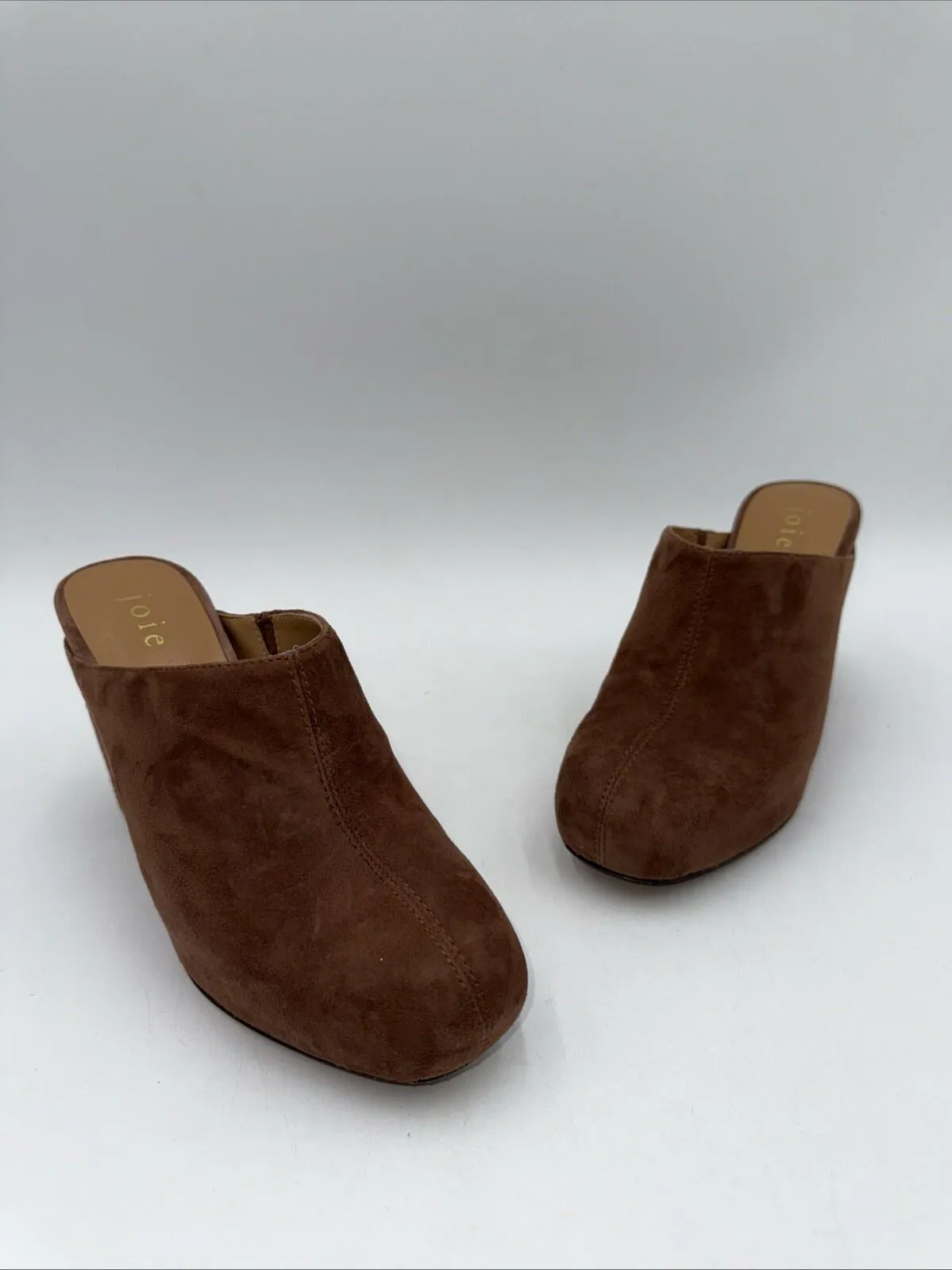 Joie Womens Janet Clog Brown Suede Size 6 M - Very Good