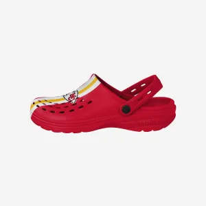 Kansas City Chiefs Team Stripe Clog With Strap