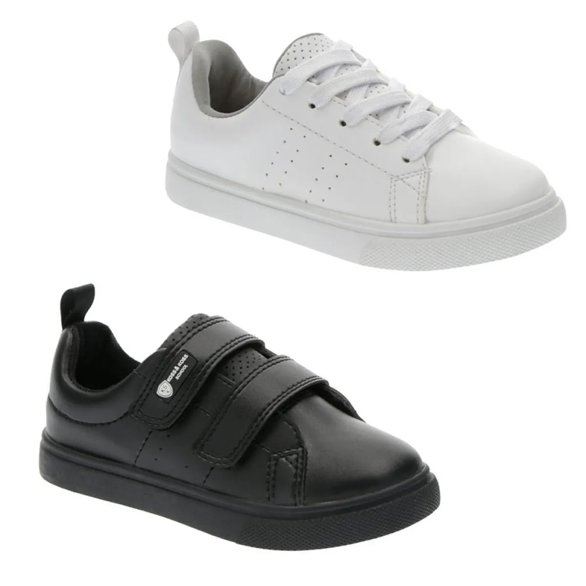 Kit Tenis Niño Koss&Koss Blanco y Negro