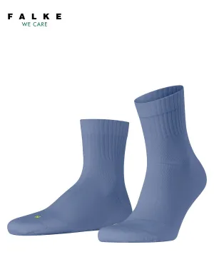 Korte Crewsocks met rib 16624 6483 Smokey Blue