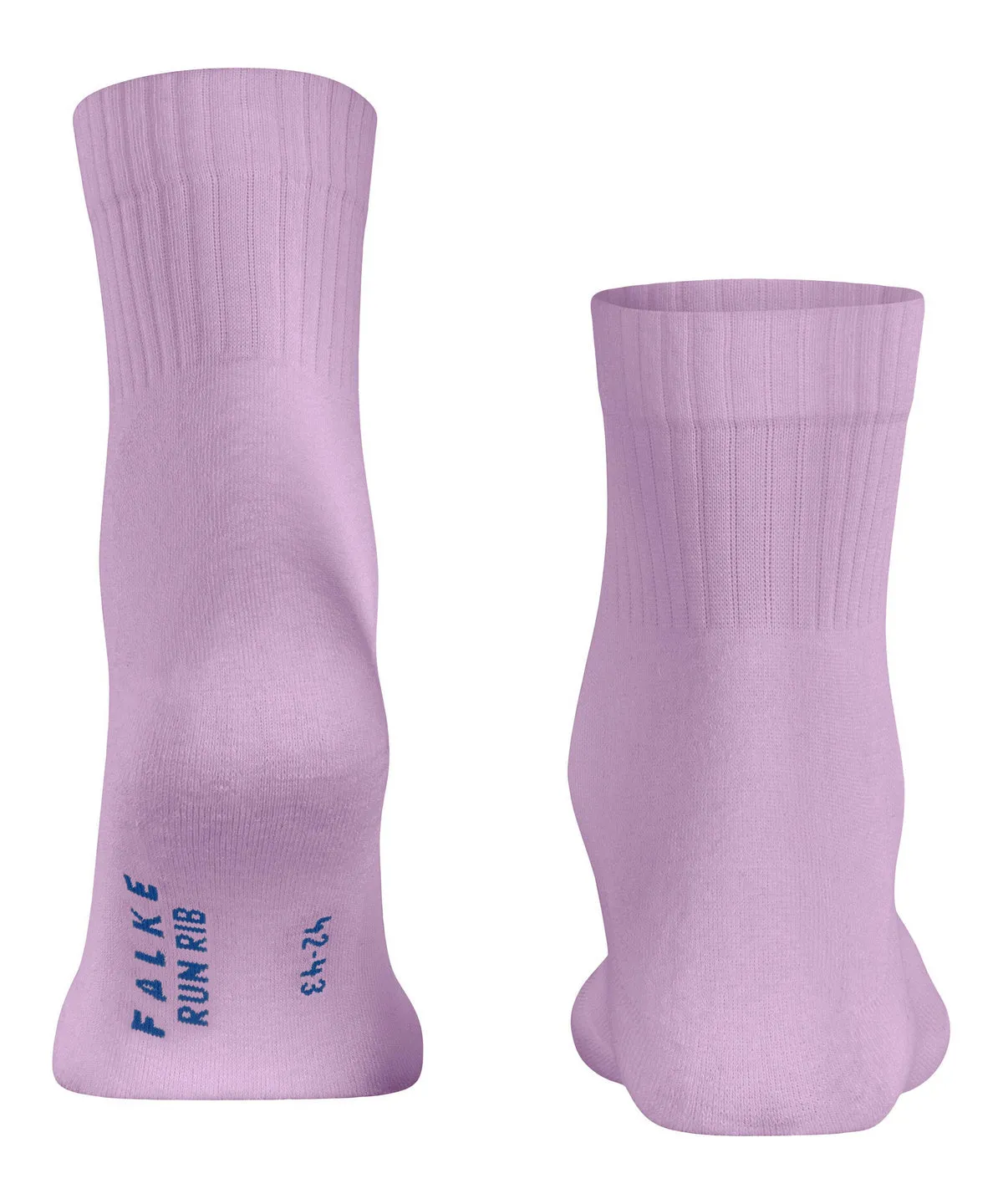 Korte Crewsocks met rib 16624 8045 Shell Pink