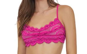 Lace Bralette-Lace Fanned Bikini ::RET