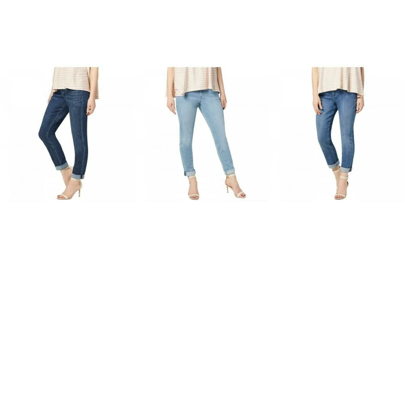 Laurie Felt Women's Classic Denim Boyfriend Jeans