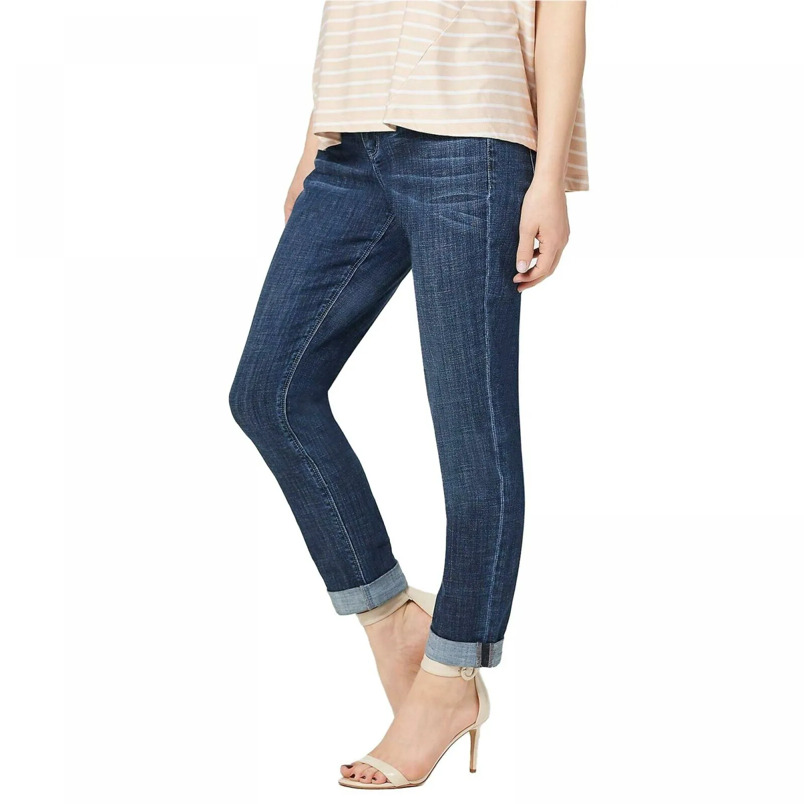 Laurie Felt Women's Classic Denim Boyfriend Jeans