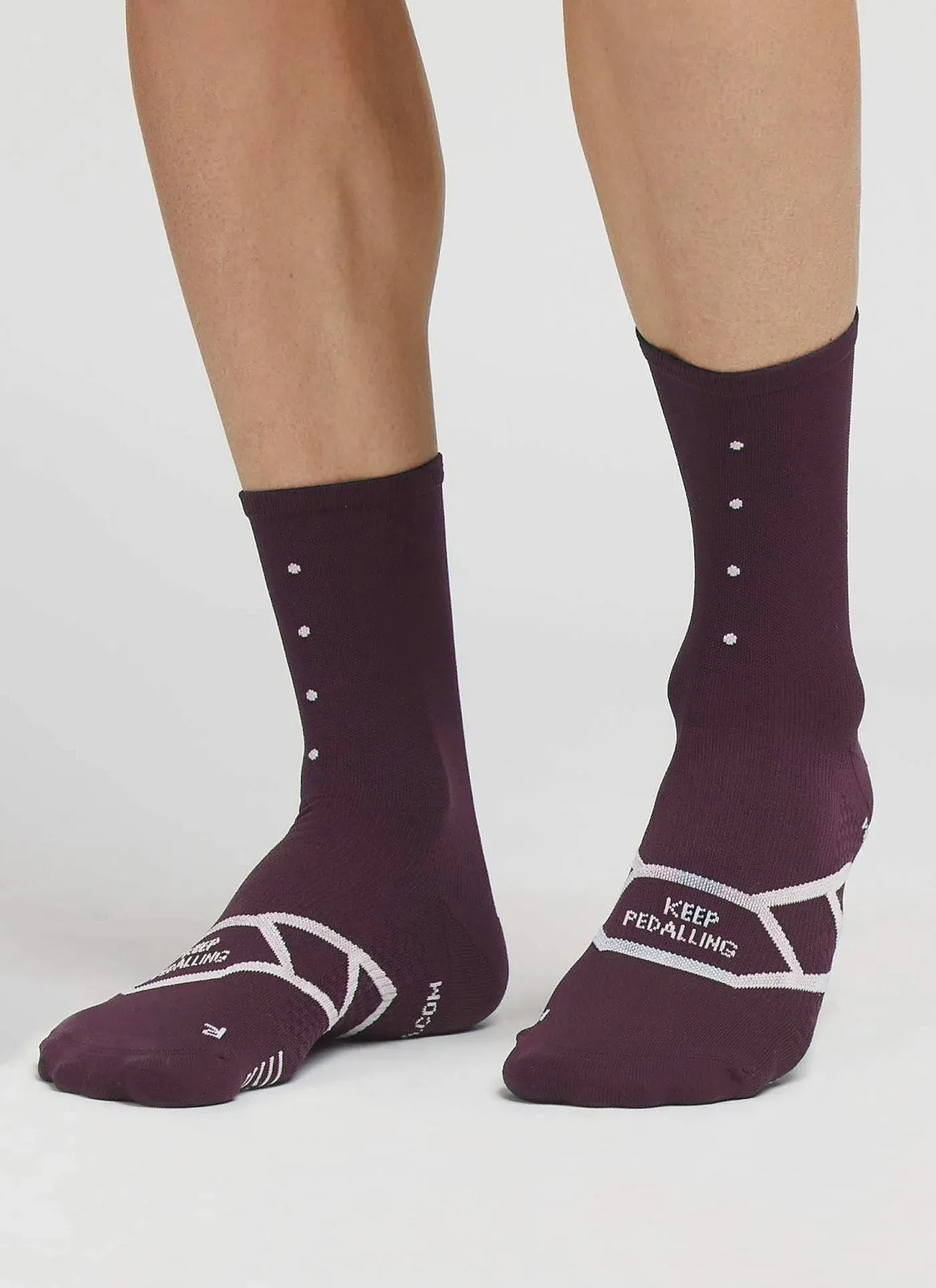 Lightweight / Socks - Aubergine