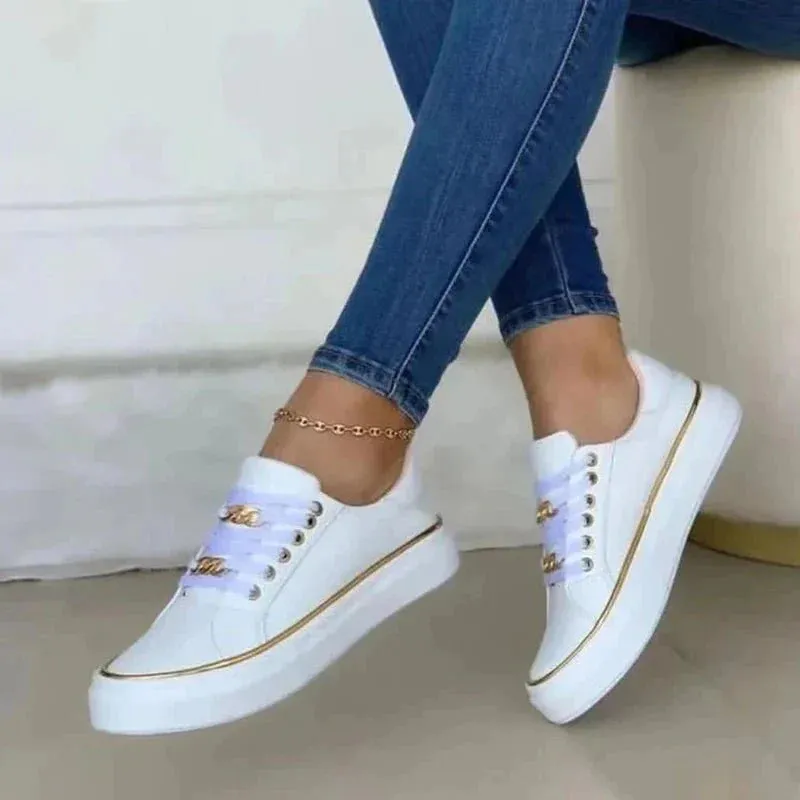 Liora | Chain Detail Sneakers