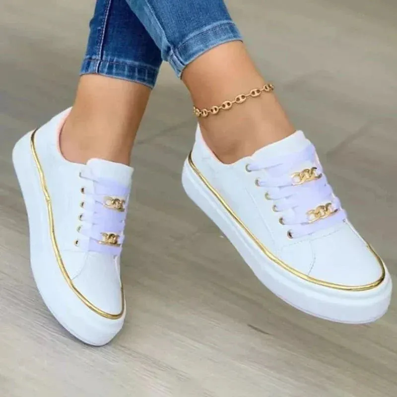 Liora | Chain Detail Sneakers