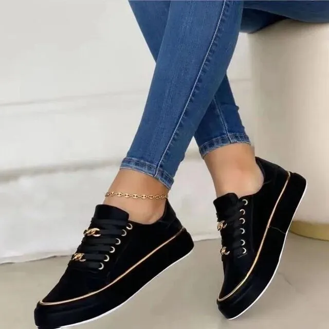 Liora | Chain Detail Sneakers