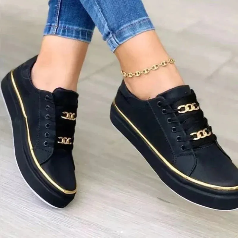 Liora | Chain Detail Sneakers