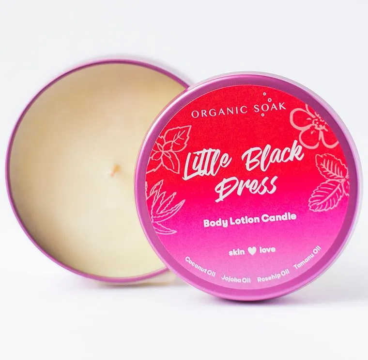 Little Black Dress Body Oil Scented Candle