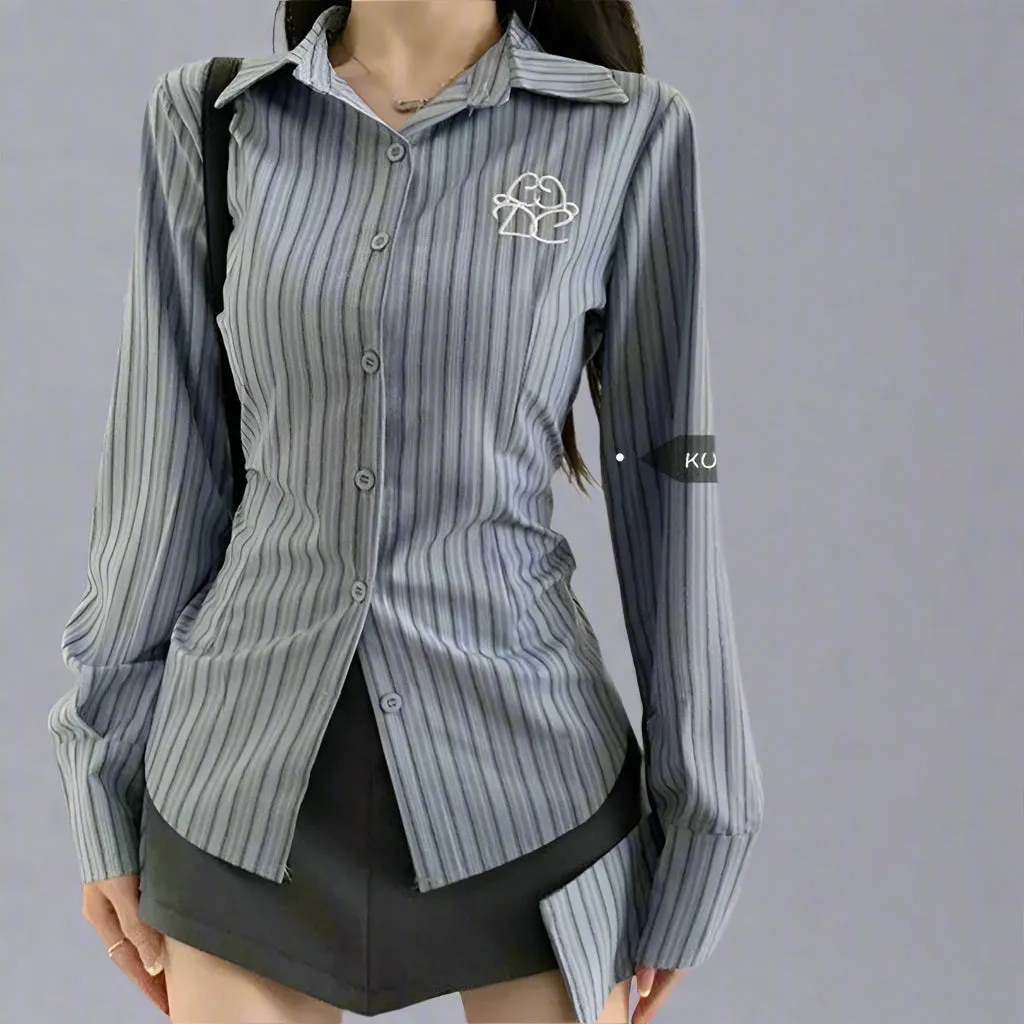 Long Stripe Top