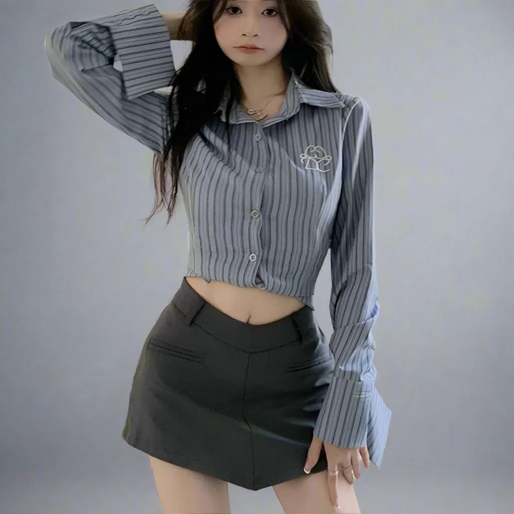 Long Stripe Top