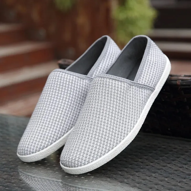 Men’s Casual Linen Loafers with Soft Material | Perfect for Casual Days