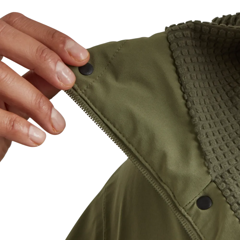 Men's Pursuit Waterproof Lightweight Changing Robe Jacket - Olive Green