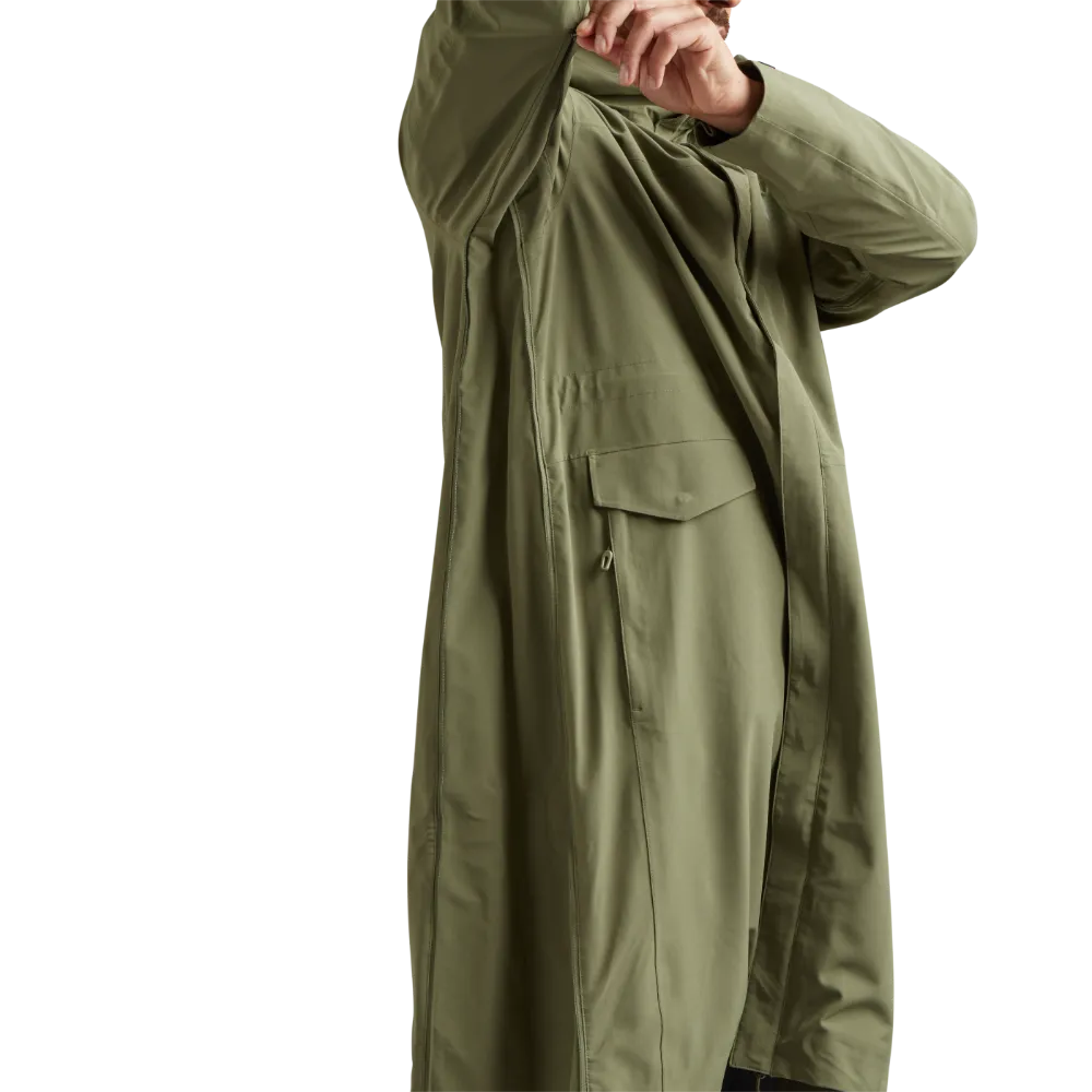 Men's Pursuit Waterproof Lightweight Changing Robe Jacket - Olive Green