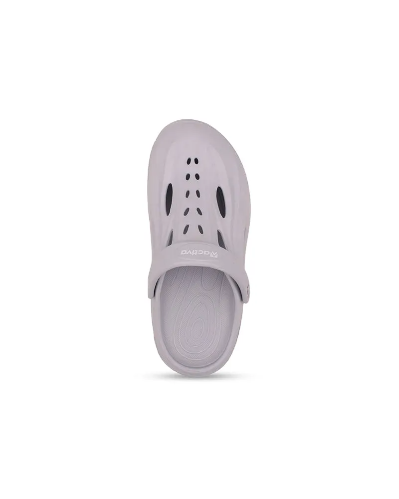Men’s Stylish EVA Clogs with Back Strap | Wave-Textured & Perforated Design