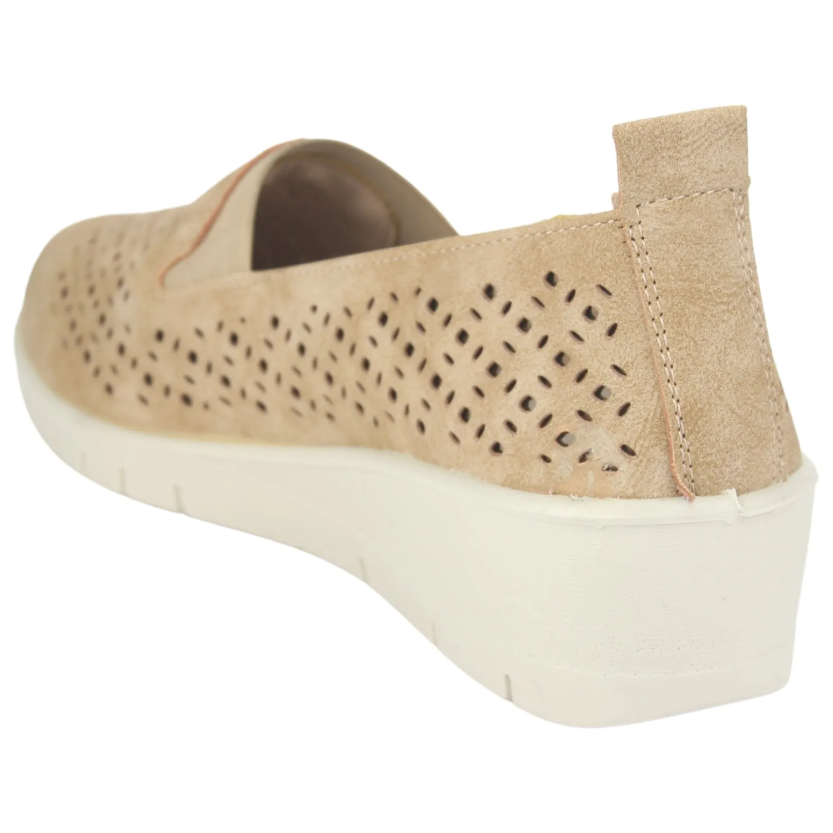 Mocasin Chalada Mujer Ditter-1 Beige Casual