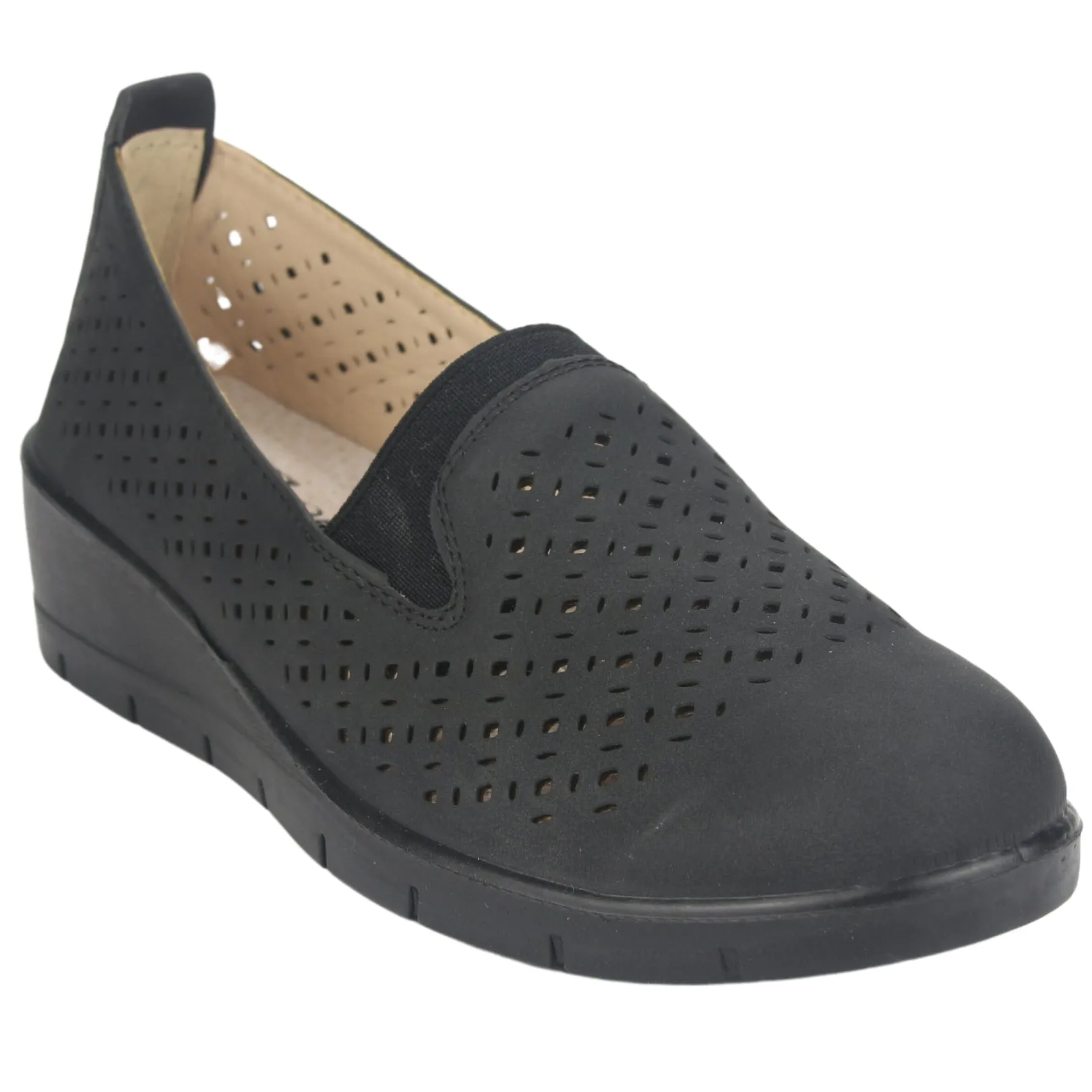 Mocasin Chalada Mujer Ditter-1 Negro Casual