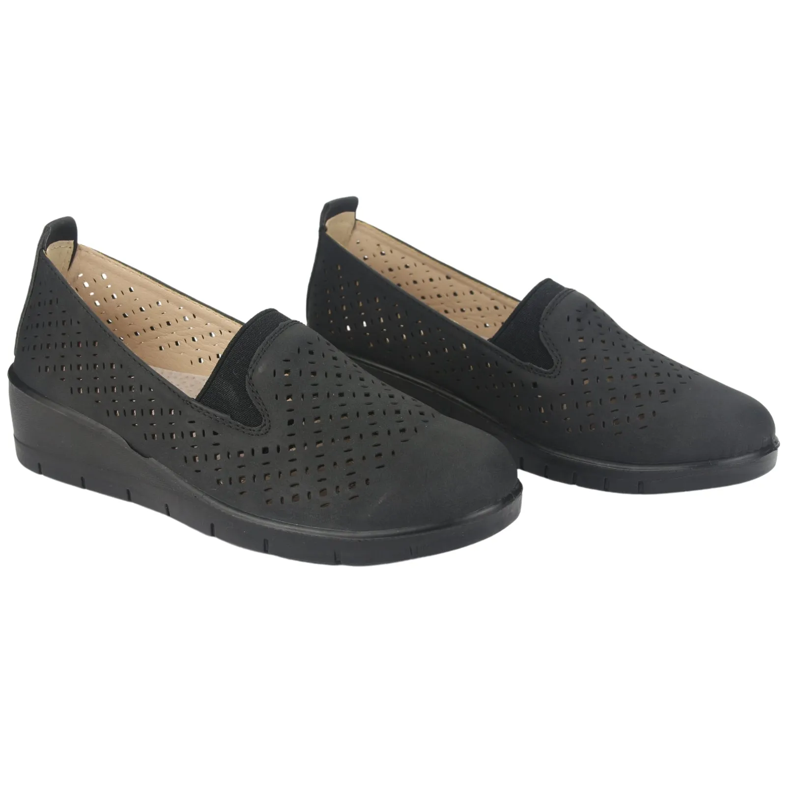 Mocasin Chalada Mujer Ditter-1 Negro Casual