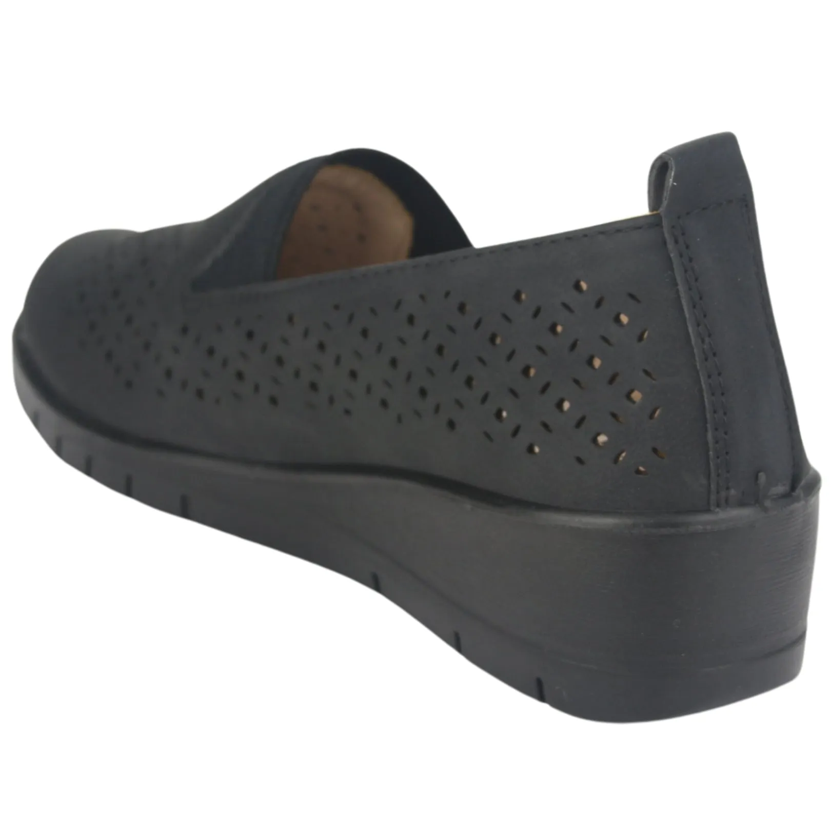 Mocasin Chalada Mujer Ditter-1 Negro Casual