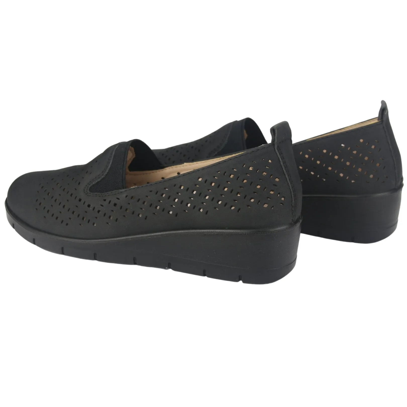 Mocasin Chalada Mujer Ditter-1 Negro Casual