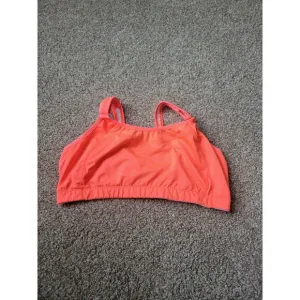 Neon Orange New Balance Sports Bra