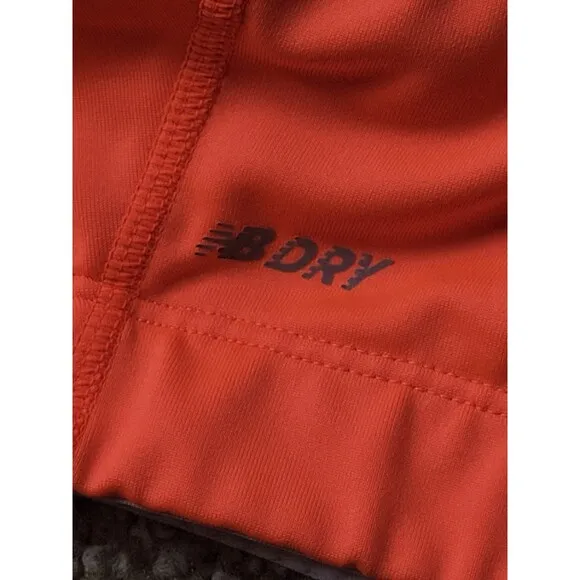 Neon Orange New Balance Sports Bra