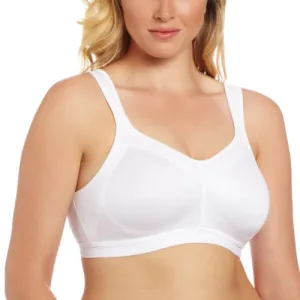 New in package! Playtex Women's Active Lifestyle Bra wire free, white, Sz 38B!