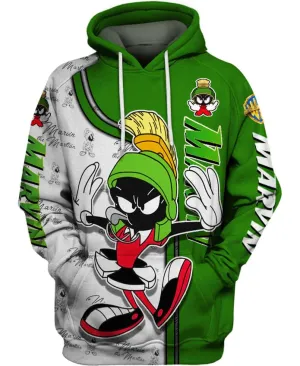 NEW Marvin the Martian Hoodie - Size XL - Retails $108 