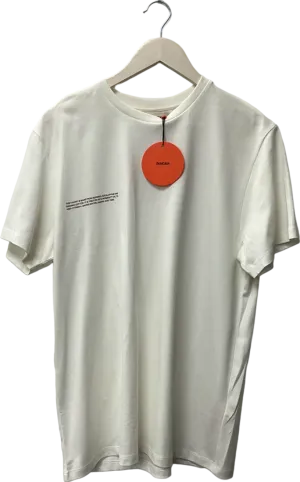Pangaia White Organic Cotton T-Shirt UK S