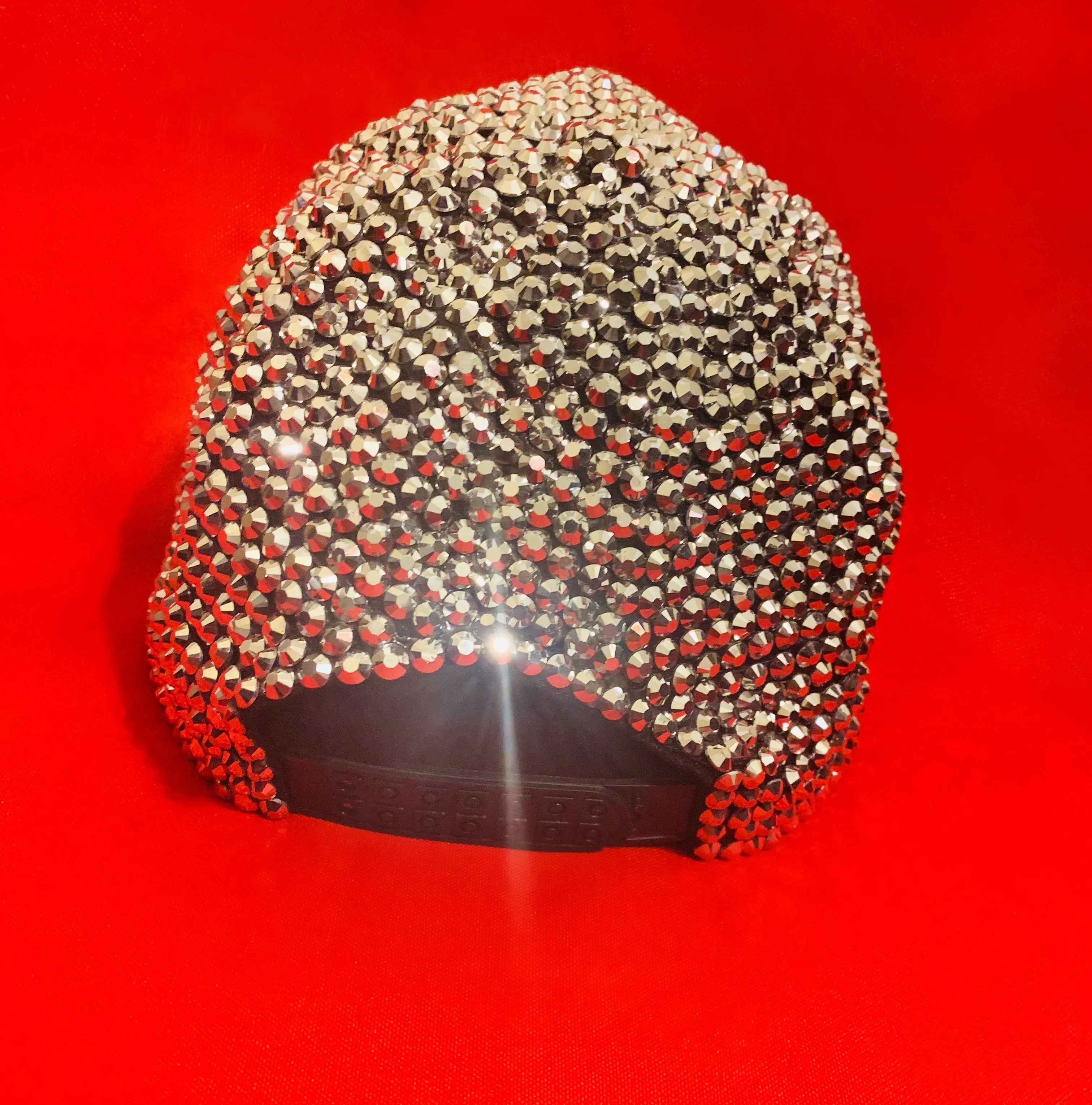 Paparazzi Snapback Hat (Silver & Black)